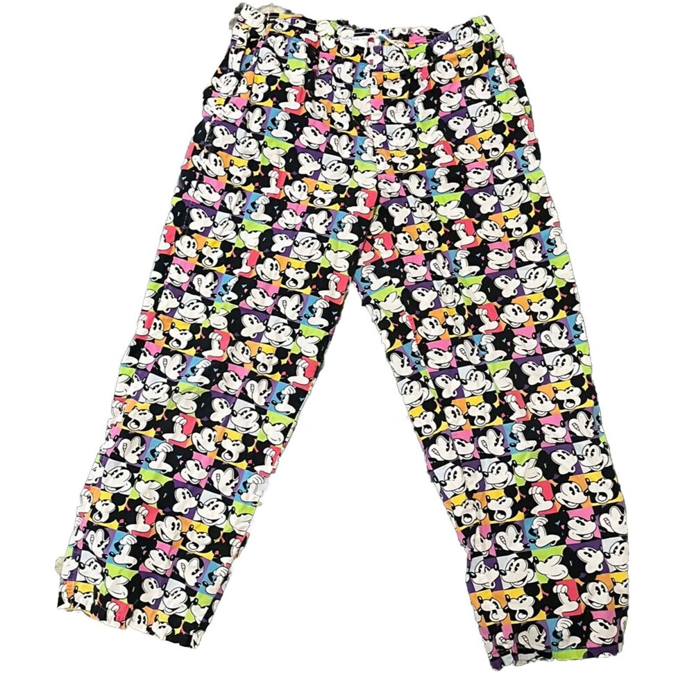 Disney Parks Authentic Pajama Pants Disneyland Resort Mickey‎ Mouse Men Large